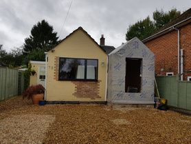 Timber framed side extension Project image