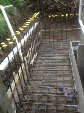  Reinforced concrete retaining wall Project image