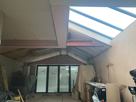 Side extension and structural alteration for an open plan living room / kitchen.  Project image