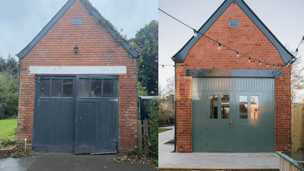 NMC NI Contracts Ltd, Northern Ireland, Garage conversion before and after
