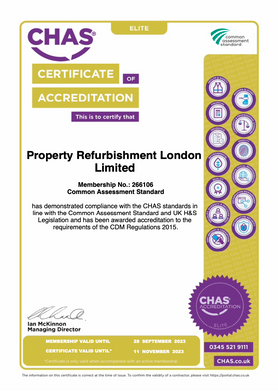 CHAS ELITE CERTIFICATE OF ACREDITATION Project image