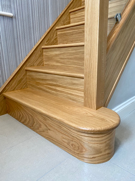 Staircase Installers in Manchester | Glass Bannisters & Staircases | Medlock Staircases Project image