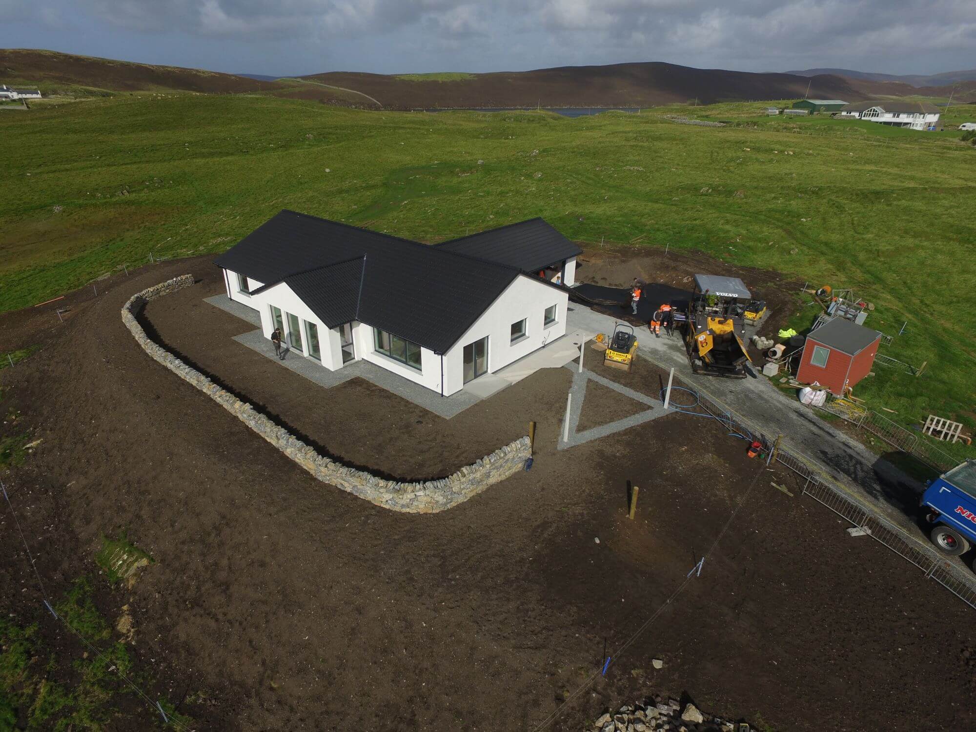 Self build site in Shetland