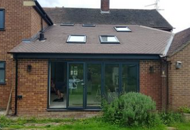 2 Storey extension to side elevation and rear wrap around kitchen diner extension Project image