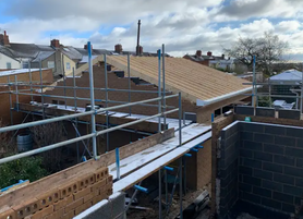 New Timber Garage Roof Project image