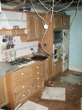 Total loss following flood damage Upminster Essex Project image