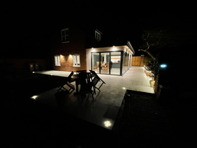 modern side extension and landscaping Project image