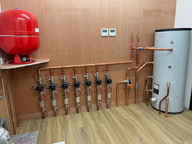 Air Source heat pump Install Strathaven Project image