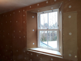Retro fit of breathable wood insulation to old property  Project image