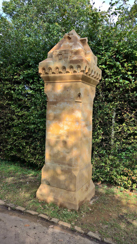 Thenford House Stone piers Project image