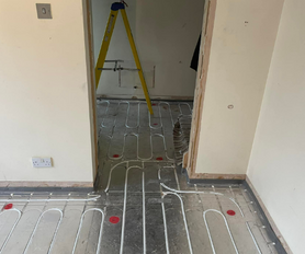 Over laid on under floor heating Project image