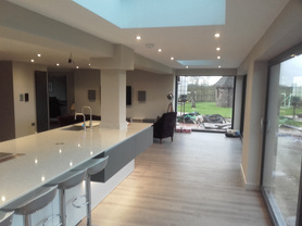 Kitchen living and gym extension Project image