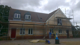new roof with new fibreglass dormers Project image