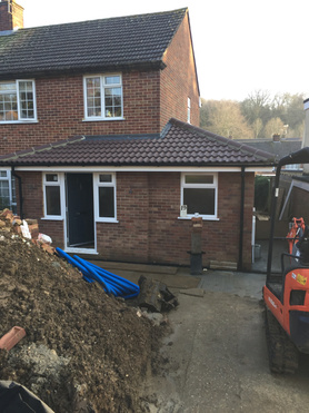 Single storey wrap around extension Project image