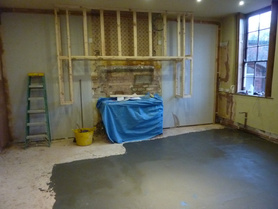 FLOORING PREPERATION AND TILING Project image