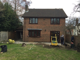 Large Double Storey Extension, with a roof lantern & new kitchen Project image