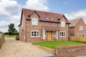 New Build 4 Bedroom House, Detached Double Garage, Paddock and Landscaping Project image