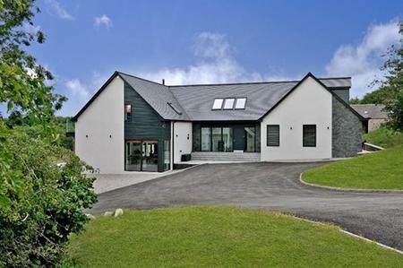 Timber clad house