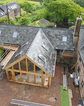 Welsh Slate Barn Conversion Project image