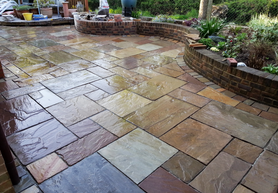 Indian Stone Patio Project image