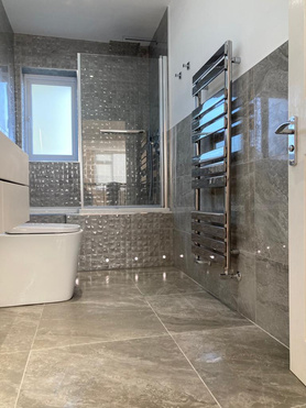Bathroom & En-Suite Reconfiguration and Refurbishment Project image