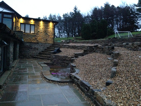  new patio and fish pond all finished Project image