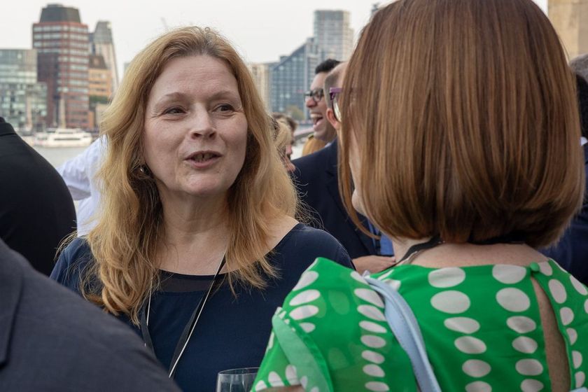 Conversations on the terrace