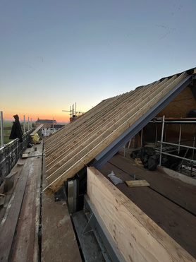 Hand cut roof  Project image