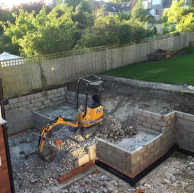 Hard landscaping, steps and retaining walls  Project image