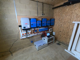 Installing 44 Solar Panels on a new build in the UK Project image