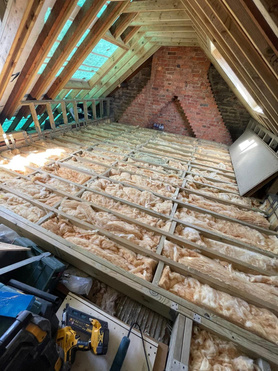 Velux loft conversion with a pitch roof dormer window Project image
