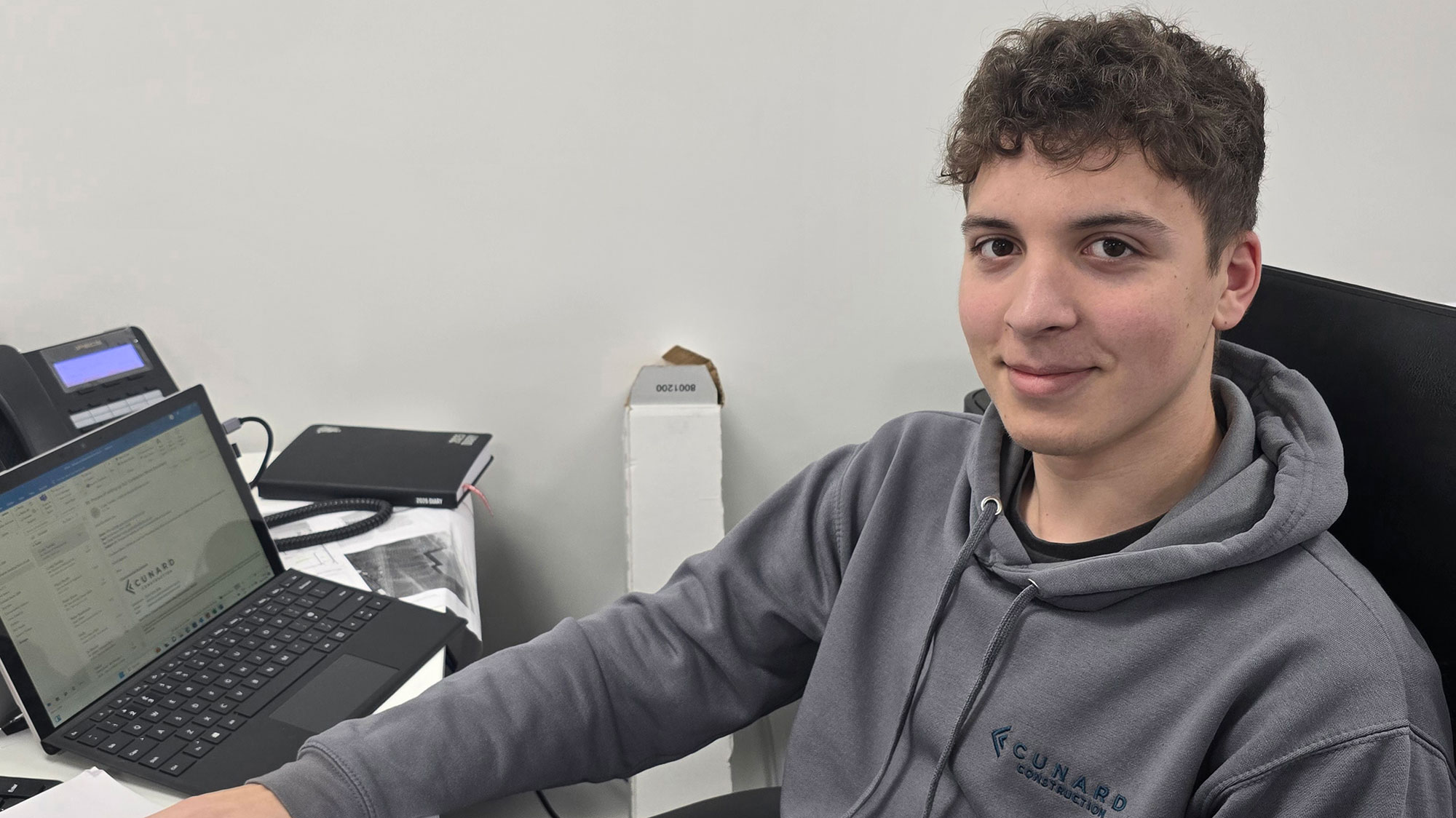 2025 NW MBAs, Ellis Jones of Cunard Construction Ltd, 31D26, Apprentice of the Year