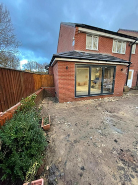 Single storey wrap around extension  Project image