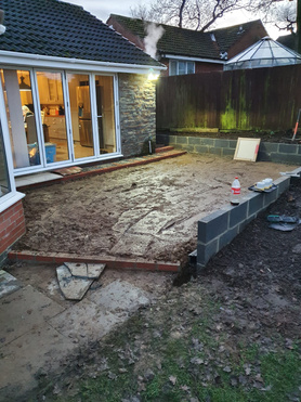 Rear extension & patio Project image