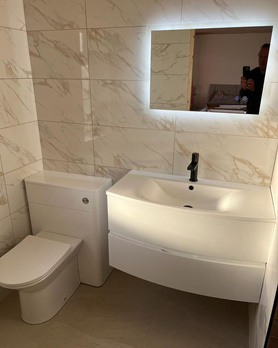 Recently installed bathroom Project image
