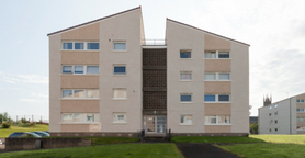 Roof and Render works to Burnhill Flats, Rutherglen Project image