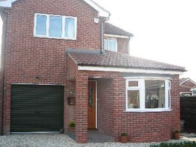Two storey extension and single storey side extension. Project image