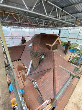 Redland Rosemary Plain Tile chosen by this client for their new roof Project image