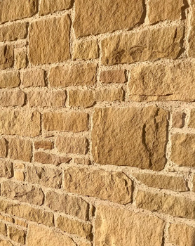 Natural Sandstone Walling Strathaven Project image