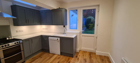 Here we had a typical small compact kitchen! Project image