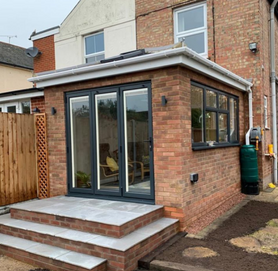 Converting a Conservatory into a insulated Brick Extension. Project image