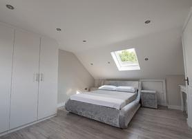 Dormer loft conversion into one bedroom with en-suite at Dagenham, London Project image