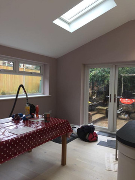 Rear extension to create kitchen /diner Project image