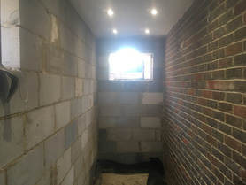 Small extension with wet room in it. Project image