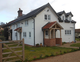 Two Storey Timber Framed Extension & Porch Project image