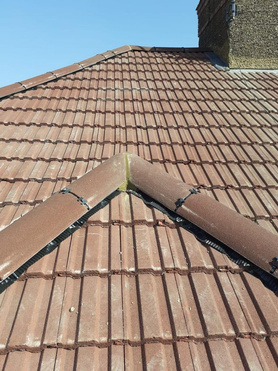 Re-Roof with Marley Antique Red Concrete tiles in Stanmore London HA7 Project image