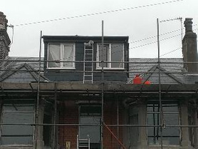 Roofing  and scaffolding works Project image
