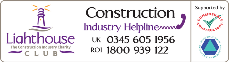 Lighthouse Club Construction industry helpline logo