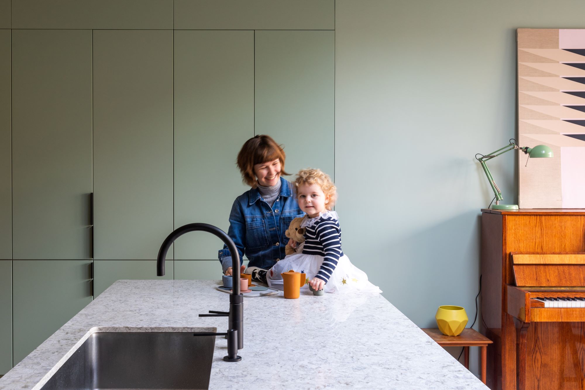 Kitchen extension by FMB member Pencil and Brick Ltd