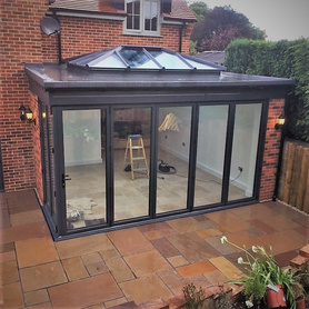 Rear Extension with cornerless bifold doors Project image